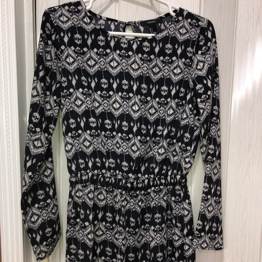 Long sleeve romper
